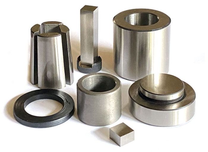 13 x 13 mm Square Easy-Retrieve Dry Pressing Die Set